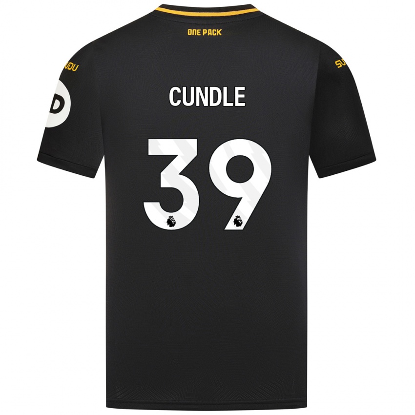 Criança Camisola Luke Cundle #39 Preto Alternativa 2024/25 Camisa