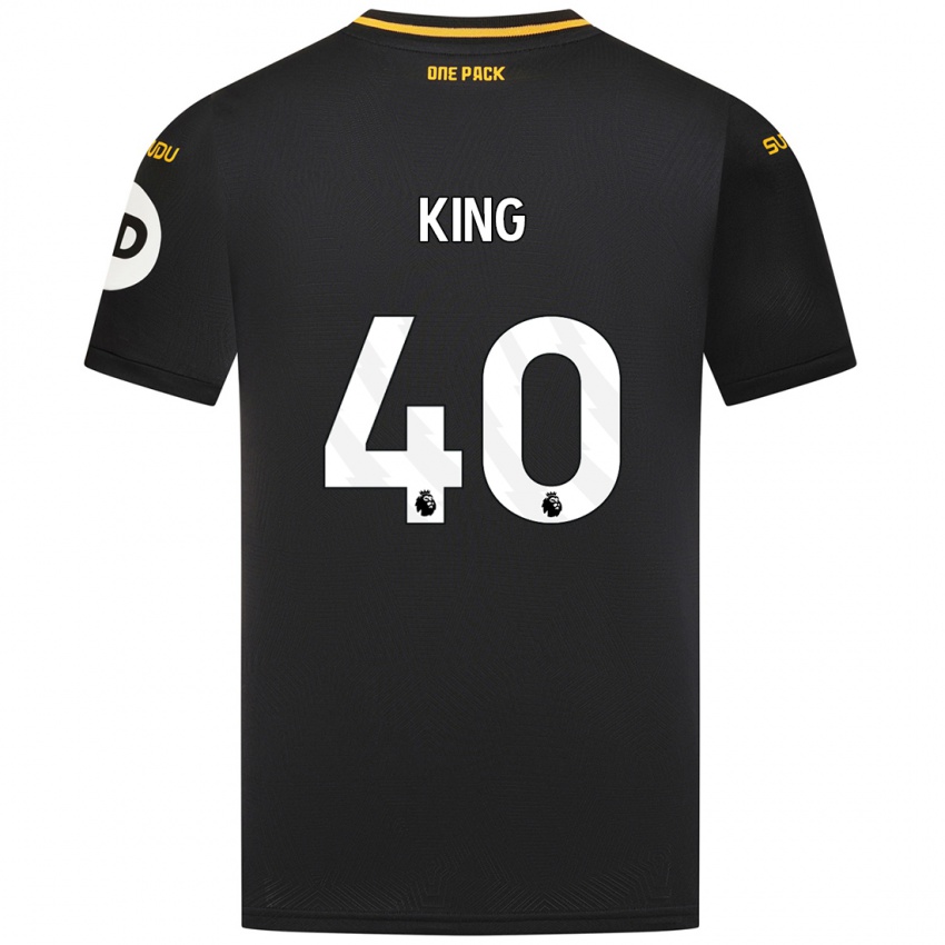 Criança Camisola Tom King #40 Preto Alternativa 2024/25 Camisa