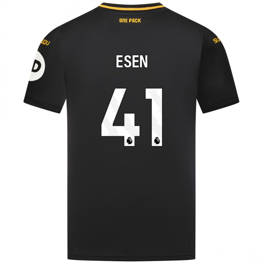 Criança Camisola Josh Esen #41 Preto Alternativa 2024/25 Camisa