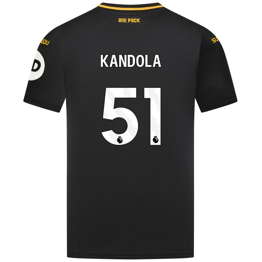 Criança Camisola Kam Kandola #51 Preto Alternativa 2024/25 Camisa