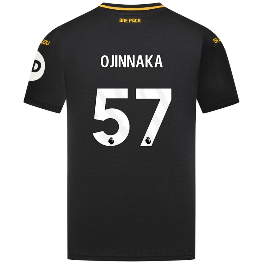 Criança Camisola Temple Ojinnaka #57 Preto Alternativa 2024/25 Camisa