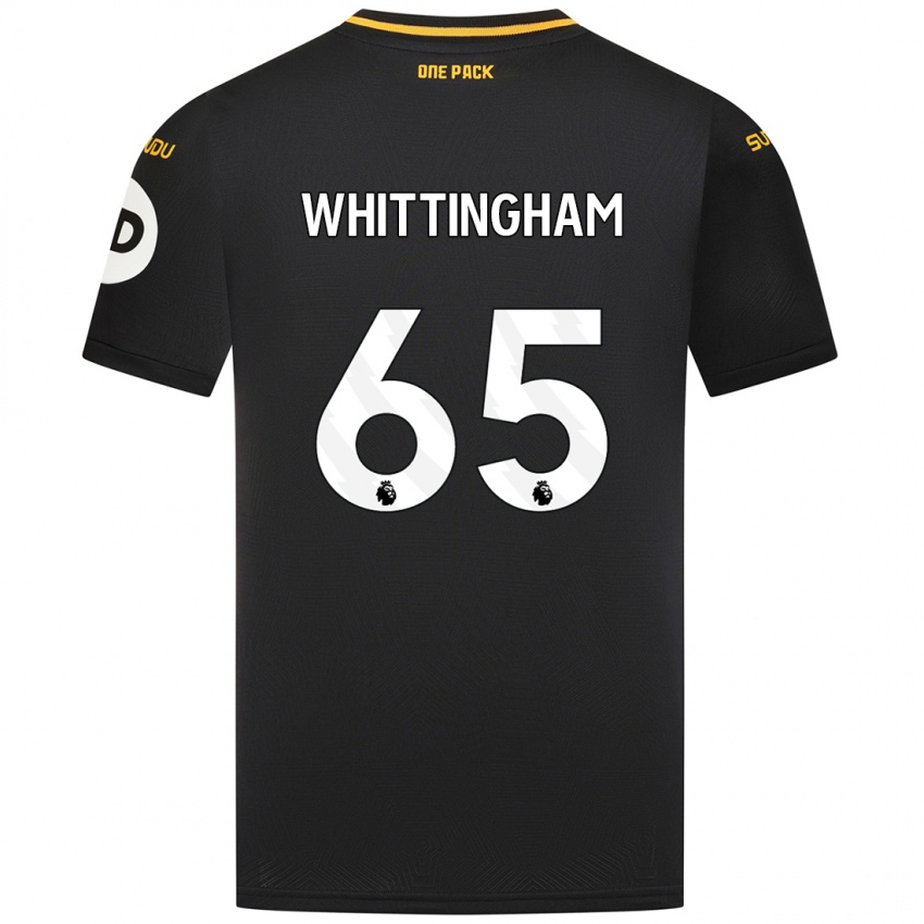 Criança Camisola Matthew Whittingham #65 Preto Alternativa 2024/25 Camisa