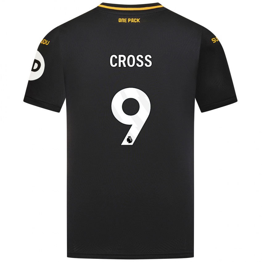 Criança Camisola Jade Cross #9 Preto Alternativa 2024/25 Camisa