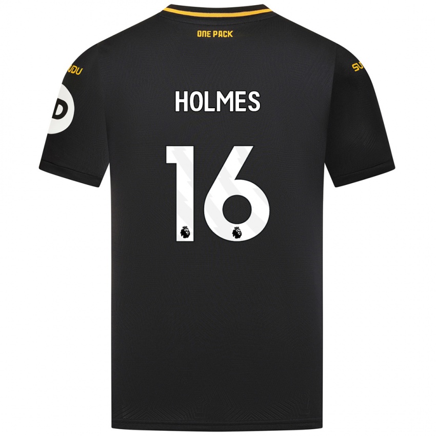 Criança Camisola Summer Holmes #16 Preto Alternativa 2024/25 Camisa