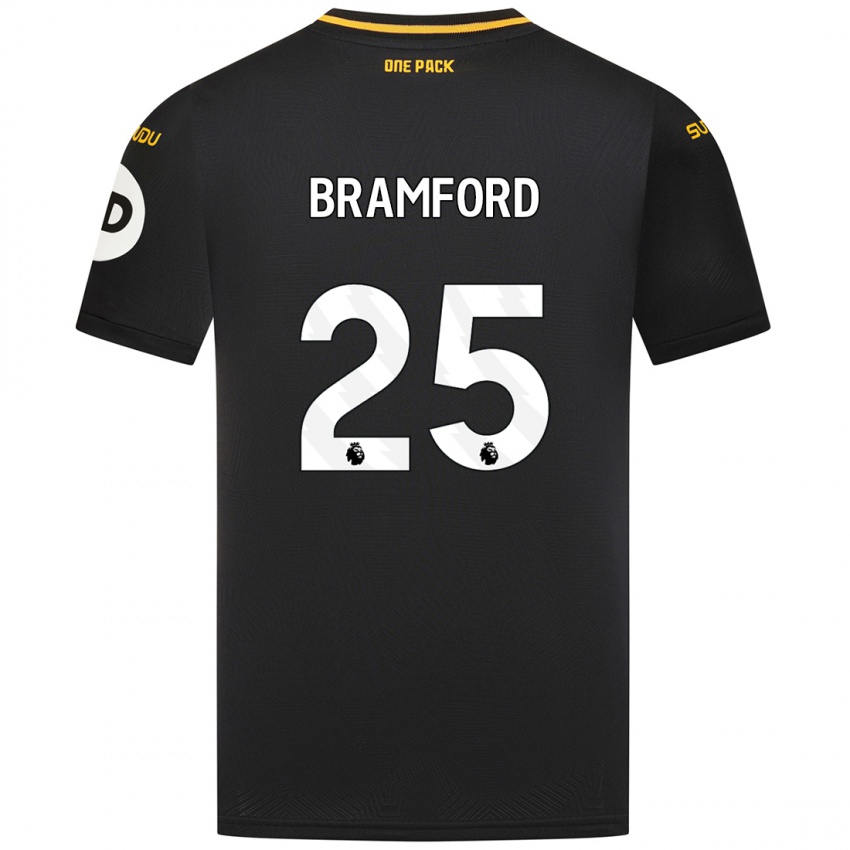 Criança Camisola Sophie Bramford #25 Preto Alternativa 2024/25 Camisa