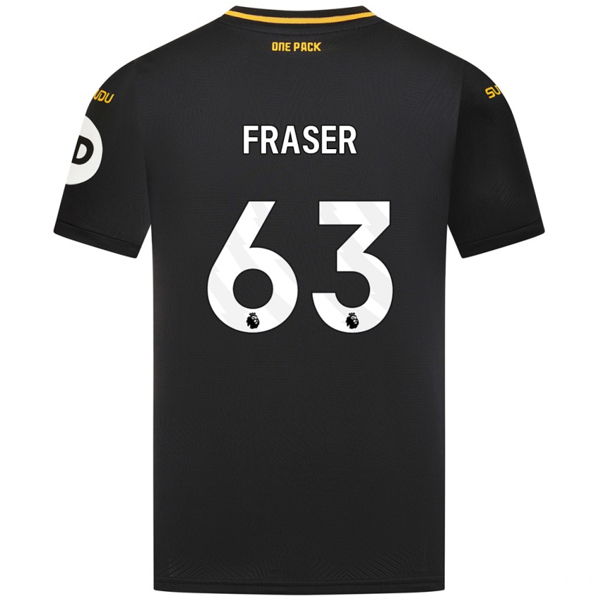 Criança Camisola Nathan Fraser #63 Preto Alternativa 2024/25 Camisa