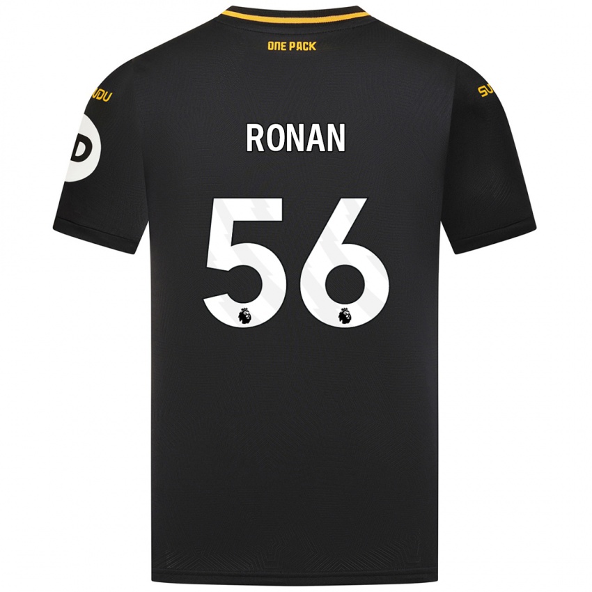 Criança Camisola Connor Ronan #56 Preto Alternativa 2024/25 Camisa