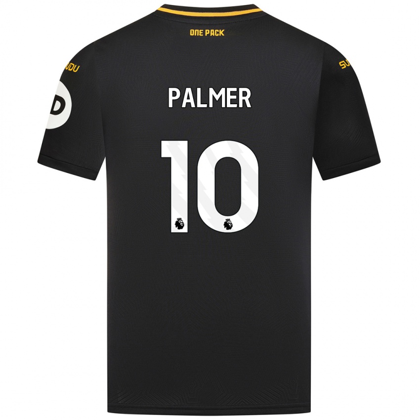 Criança Camisola Jamila Palmer #10 Preto Alternativa 2024/25 Camisa