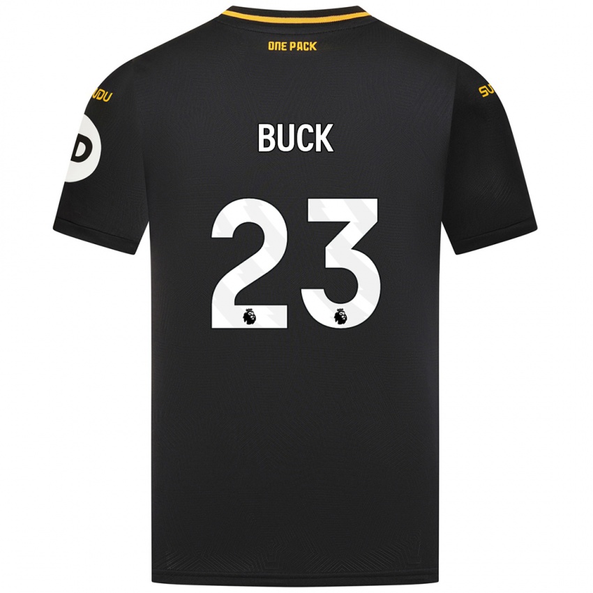 Criança Camisola Alex Buck #23 Preto Alternativa 2024/25 Camisa