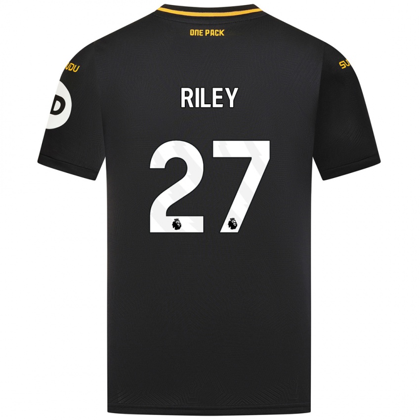 Criança Camisola Lauren Riley #27 Preto Alternativa 2024/25 Camisa