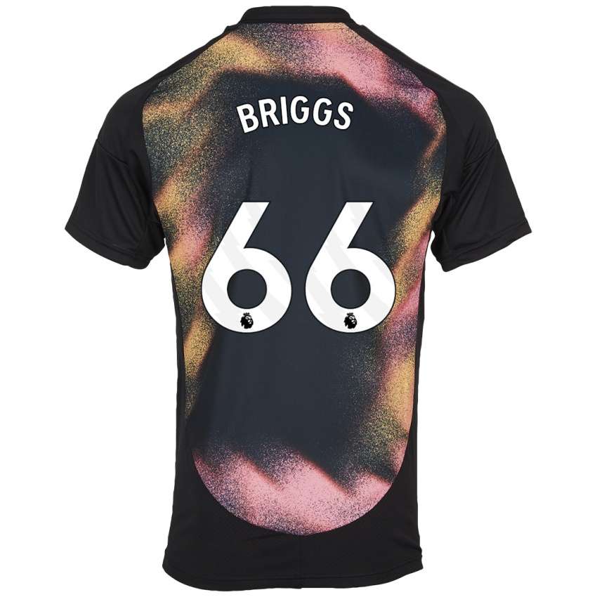 Criança Camisola Logan Briggs #66 Preto Branco Alternativa 2024/25 Camisa