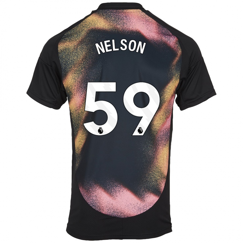 Criança Camisola Ronny Nelson #59 Preto Branco Alternativa 2024/25 Camisa