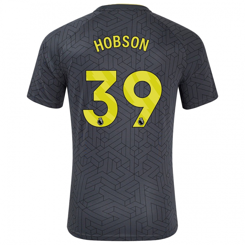 Criança Camisola Issy Hobson #39 Amarelo Preto Alternativa 2024/25 Camisa