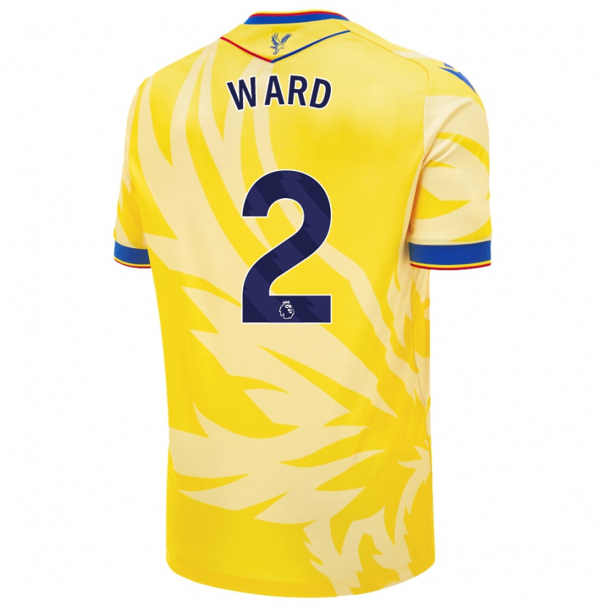 Criança Camisola Joel Ward #2 Amarelo Alternativa 2024/25 Camisa