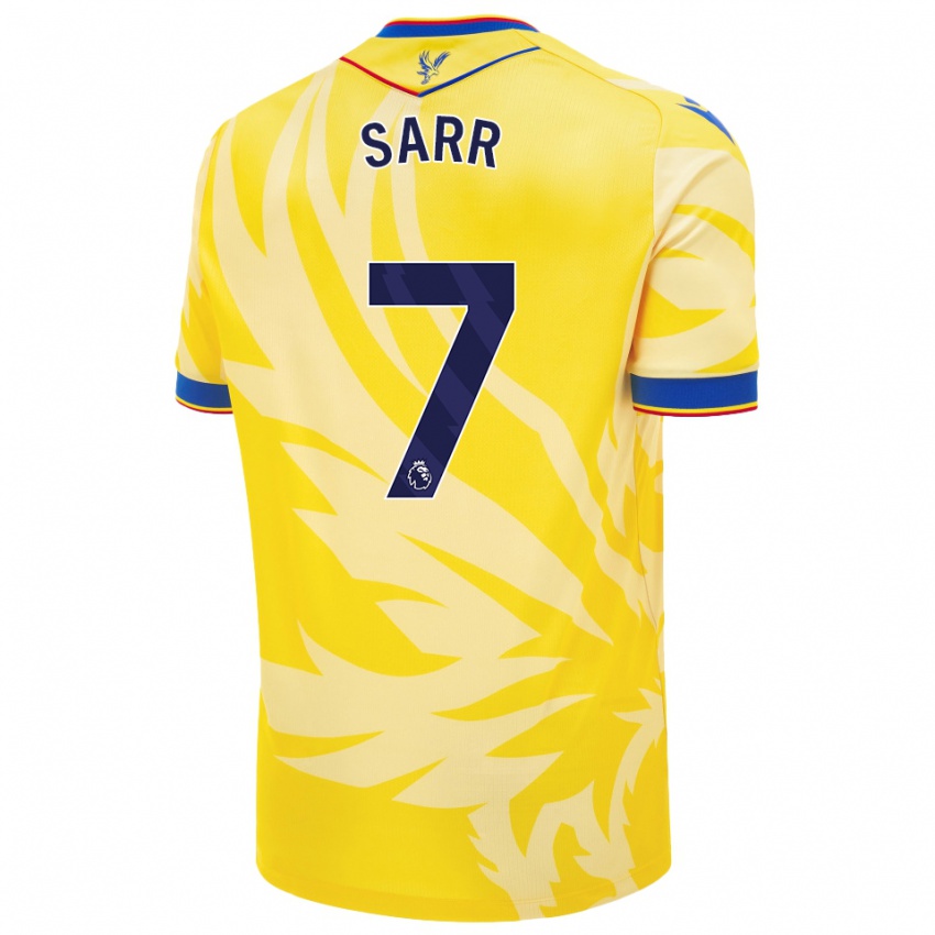 Criança Camisola Ismaïla Sarr #7 Amarelo Alternativa 2024/25 Camisa