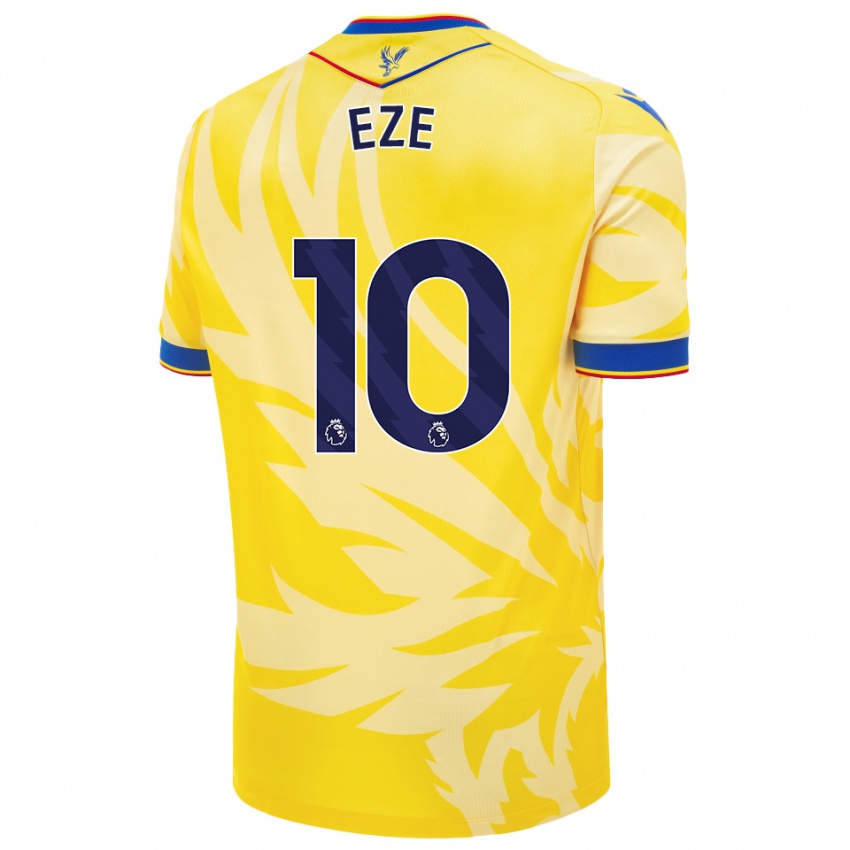 Criança Camisola Eberechi Eze #10 Amarelo Alternativa 2024/25 Camisa