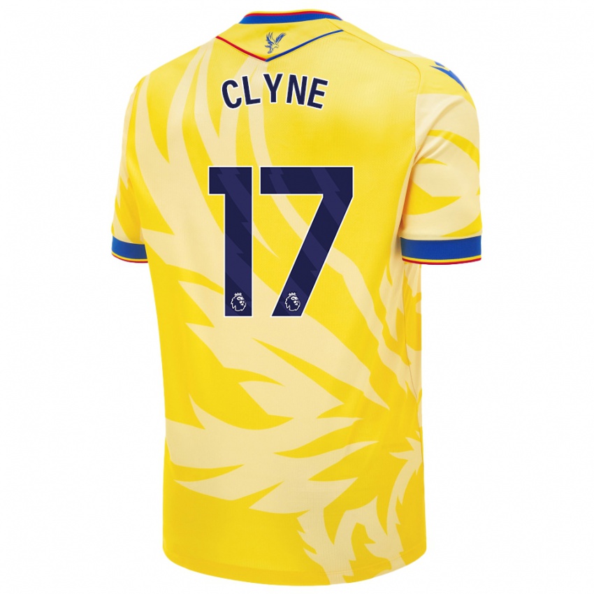 Criança Camisola Nathaniel Clyne #17 Amarelo Alternativa 2024/25 Camisa