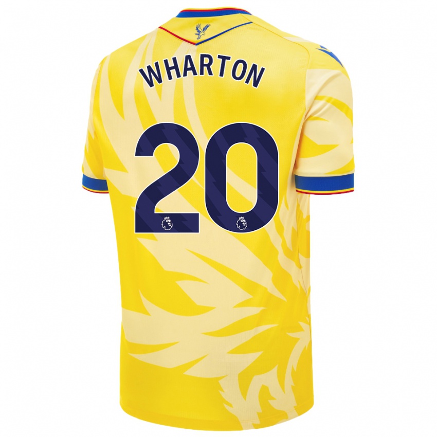 Criança Camisola Adam Wharton #20 Amarelo Alternativa 2024/25 Camisa