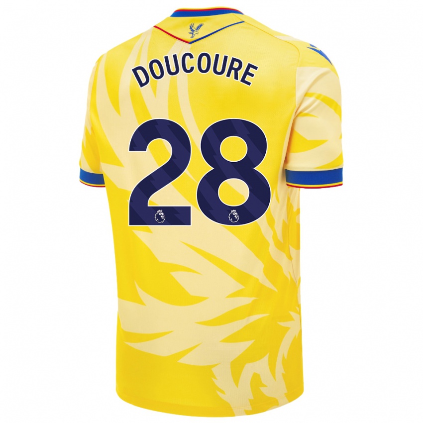 Criança Camisola Cheick Doucouré #28 Amarelo Alternativa 2024/25 Camisa