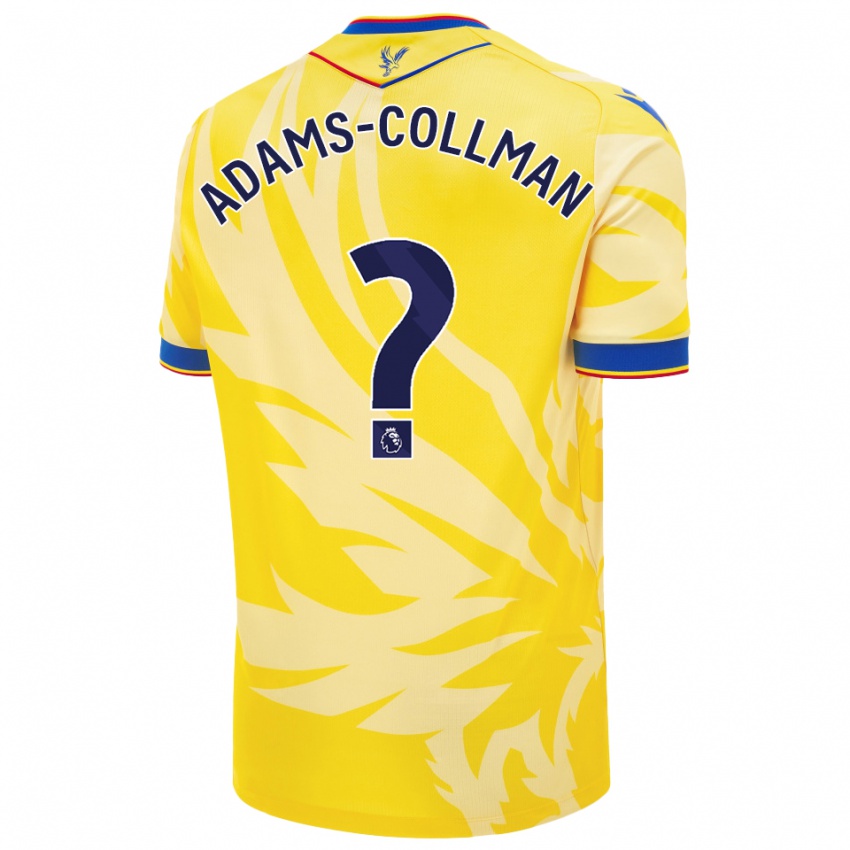 Criança Camisola Kai-Reece Adams-Collman #0 Amarelo Alternativa 2024/25 Camisa