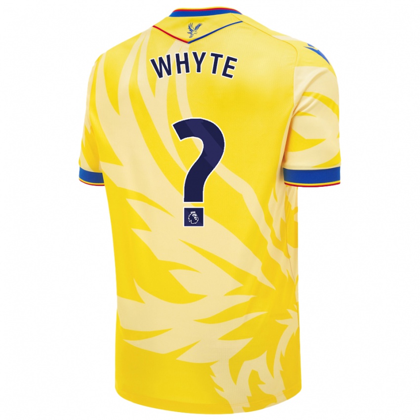 Criança Camisola Tyler Whyte #0 Amarelo Alternativa 2024/25 Camisa