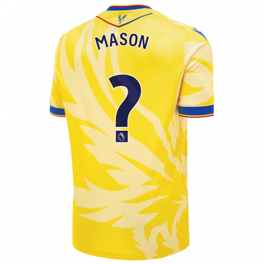 Criança Camisola Jack Mason #0 Amarelo Alternativa 2024/25 Camisa