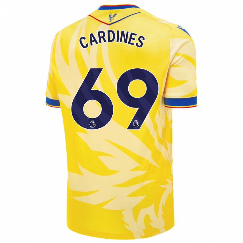 Criança Camisola Rio Cardines #69 Amarelo Alternativa 2024/25 Camisa