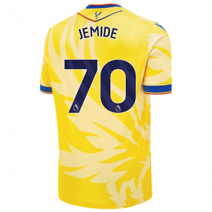 Criança Camisola Mofe Jemide #70 Amarelo Alternativa 2024/25 Camisa