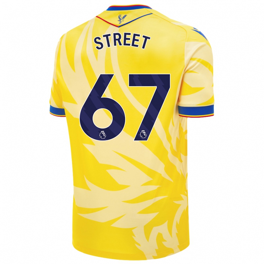 Criança Camisola Rob Street #67 Amarelo Alternativa 2024/25 Camisa