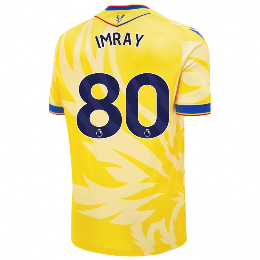 Criança Camisola Danny Imray #80 Amarelo Alternativa 2024/25 Camisa