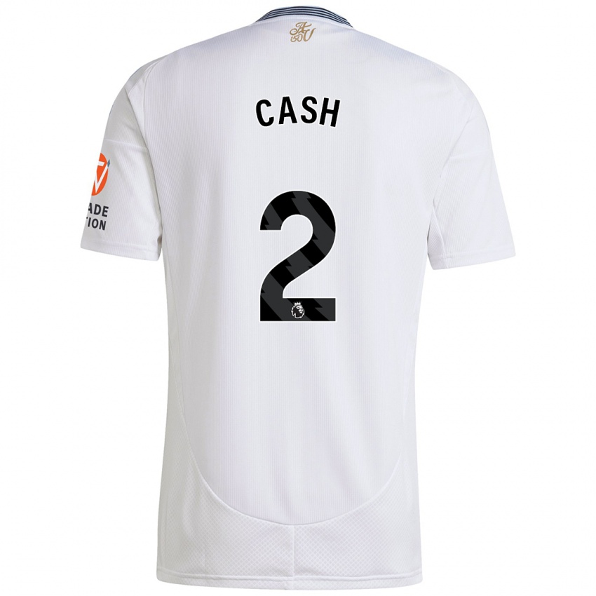 Criança Camisola Matty Cash #2 Branco Alternativa 2024/25 Camisa