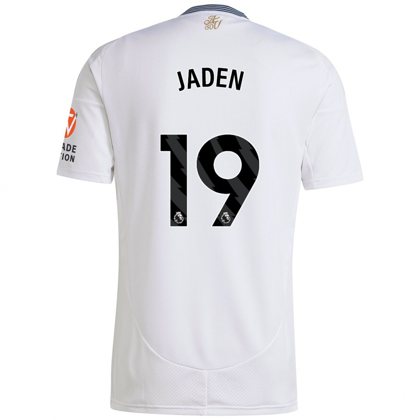 Criança Camisola Jaden Philogene #19 Branco Alternativa 2024/25 Camisa