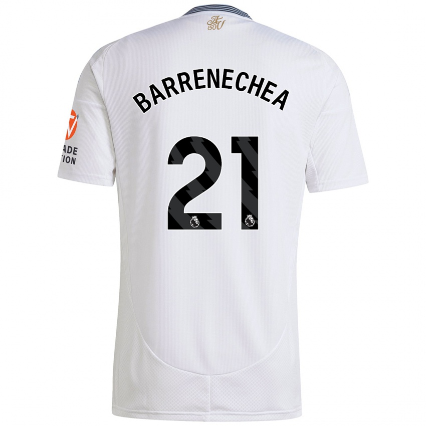 Criança Camisola Enzo Barrenechea #21 Branco Alternativa 2024/25 Camisa