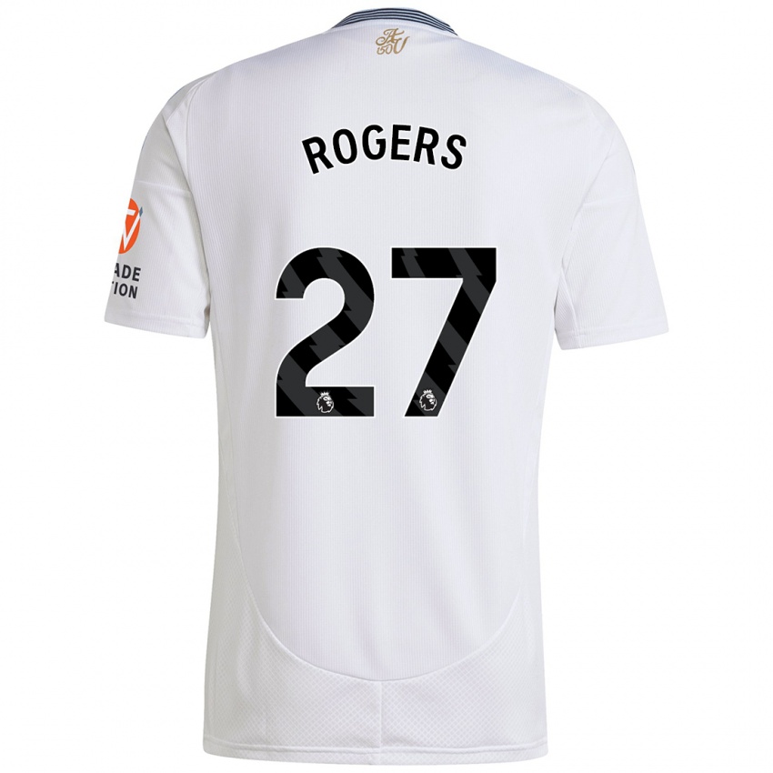 Criança Camisola Morgan Rogers #27 Branco Alternativa 2024/25 Camisa