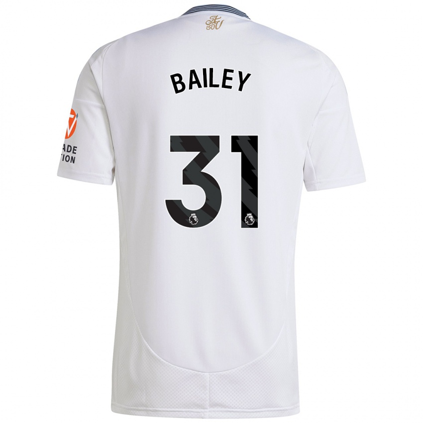 Criança Camisola Leon Bailey #31 Branco Alternativa 2024/25 Camisa