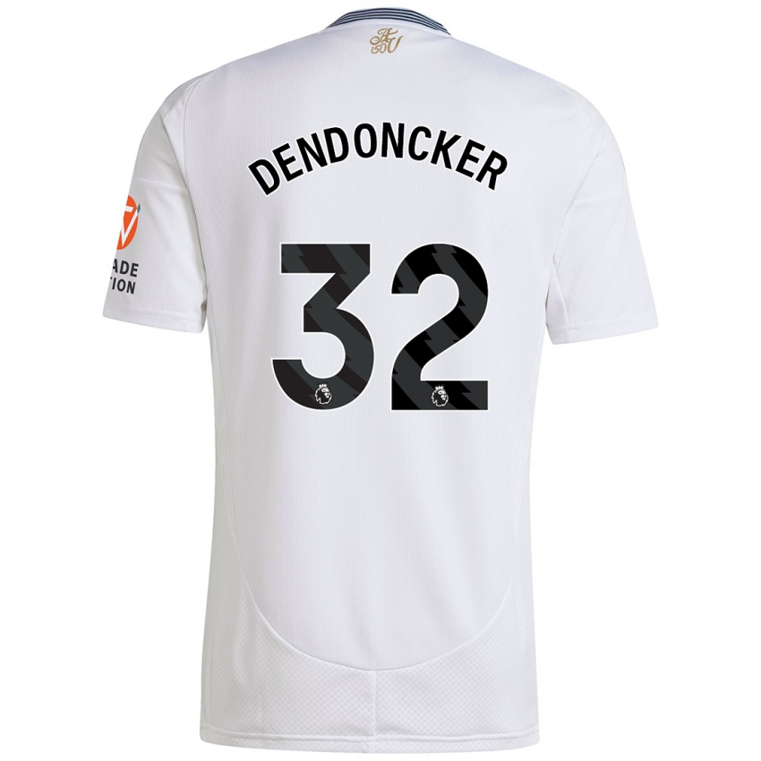 Criança Camisola Leander Dendoncker #32 Branco Alternativa 2024/25 Camisa