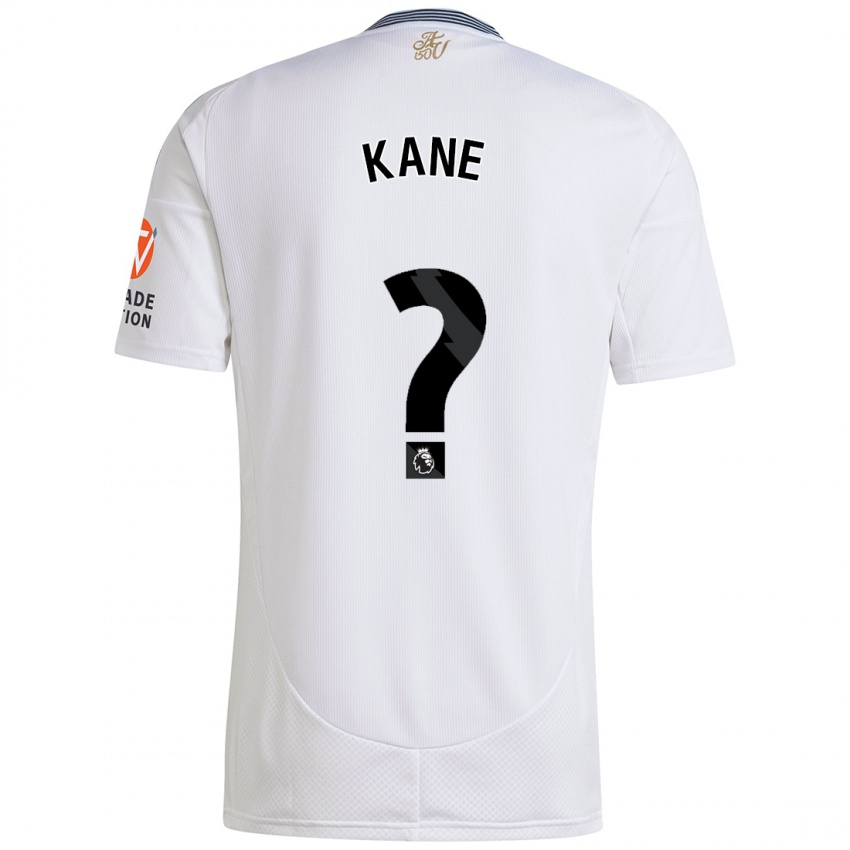 Criança Camisola Kane Taylor #0 Branco Alternativa 2024/25 Camisa