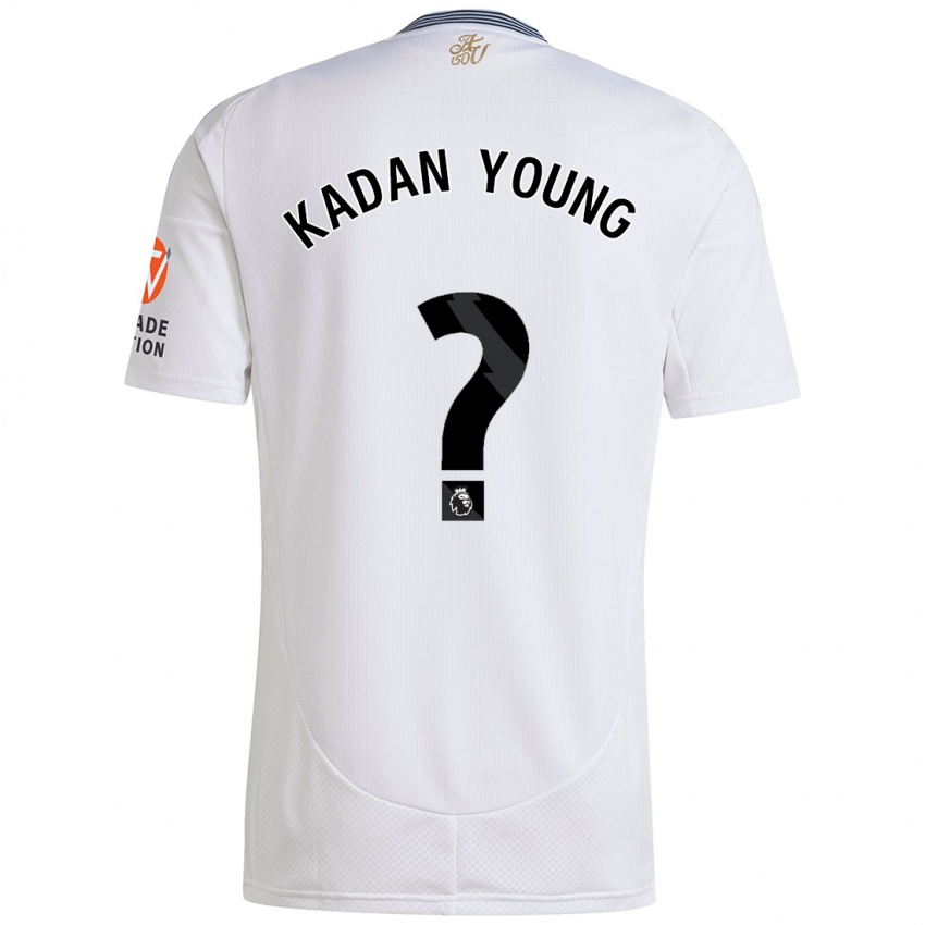 Criança Camisola Kadan Young #0 Branco Alternativa 2024/25 Camisa