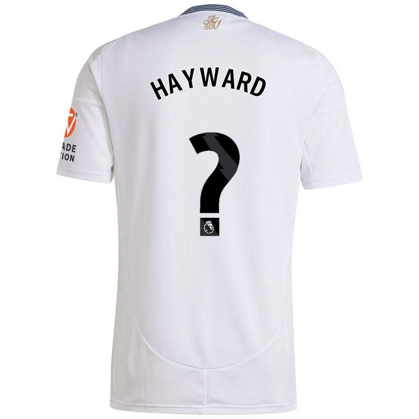 Criança Camisola Vinnie Hayward #0 Branco Alternativa 2024/25 Camisa