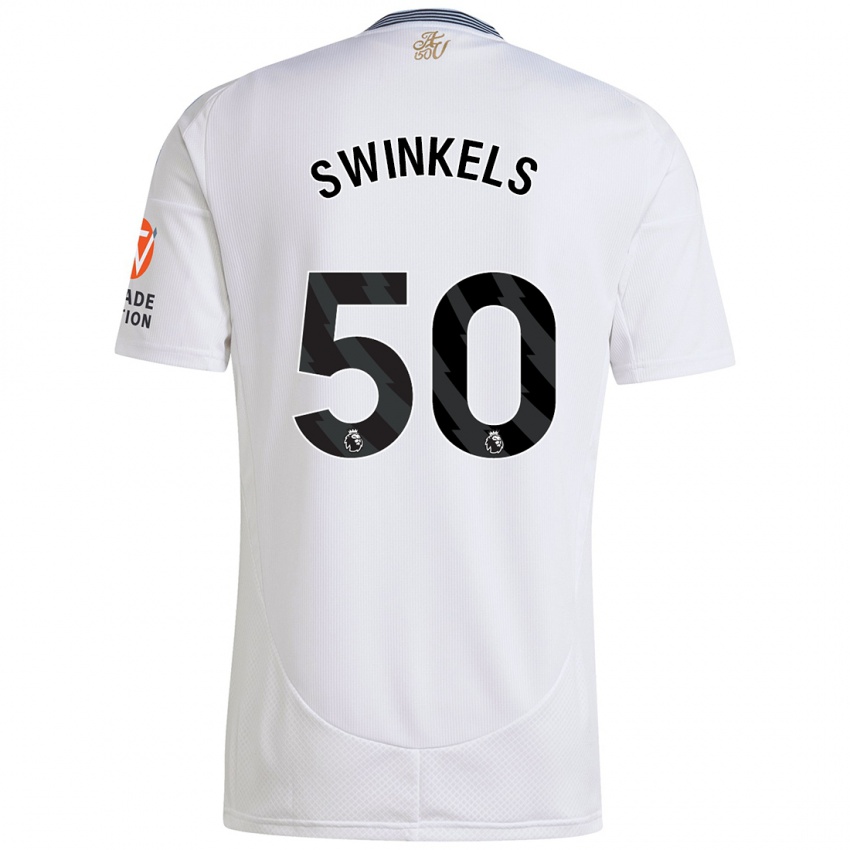 Criança Camisola Sil Swinkels #50 Branco Alternativa 2024/25 Camisa