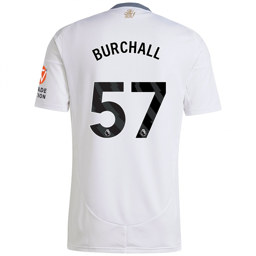 Criança Camisola Ajani Burchall #57 Branco Alternativa 2024/25 Camisa