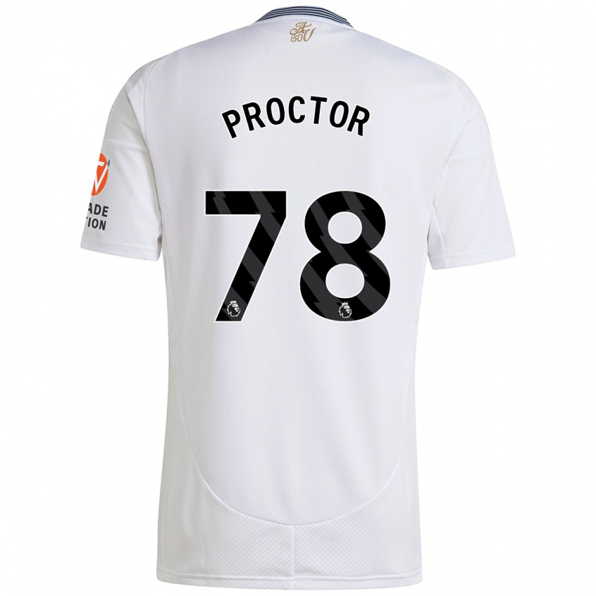 Criança Camisola Sam Proctor #78 Branco Alternativa 2024/25 Camisa