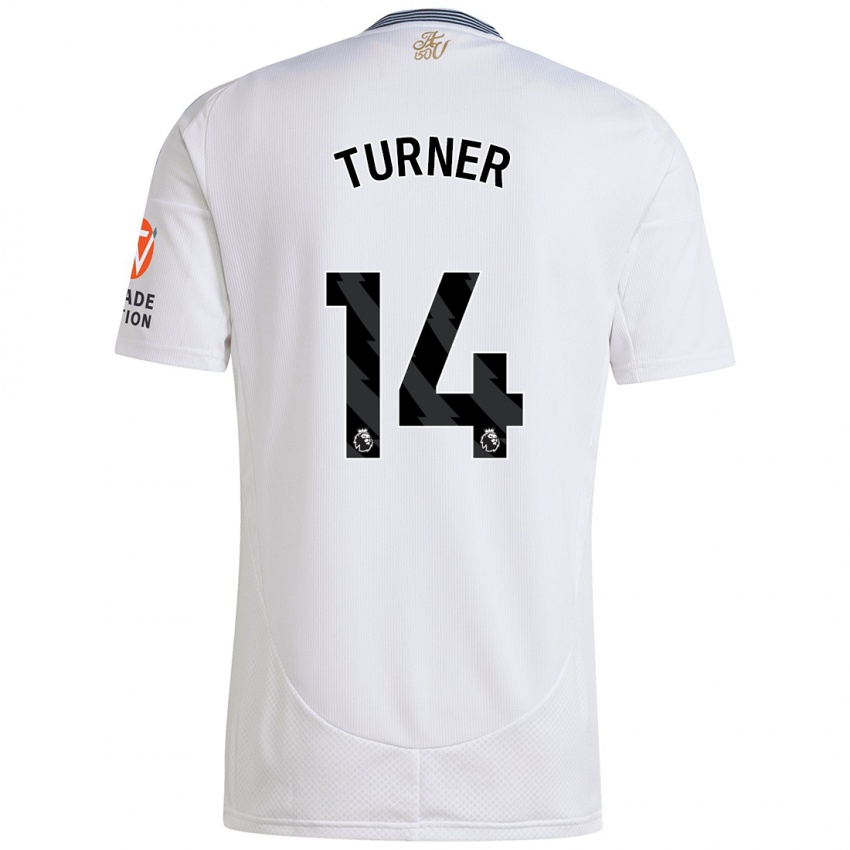 Criança Camisola Danielle Turner #14 Branco Alternativa 2024/25 Camisa