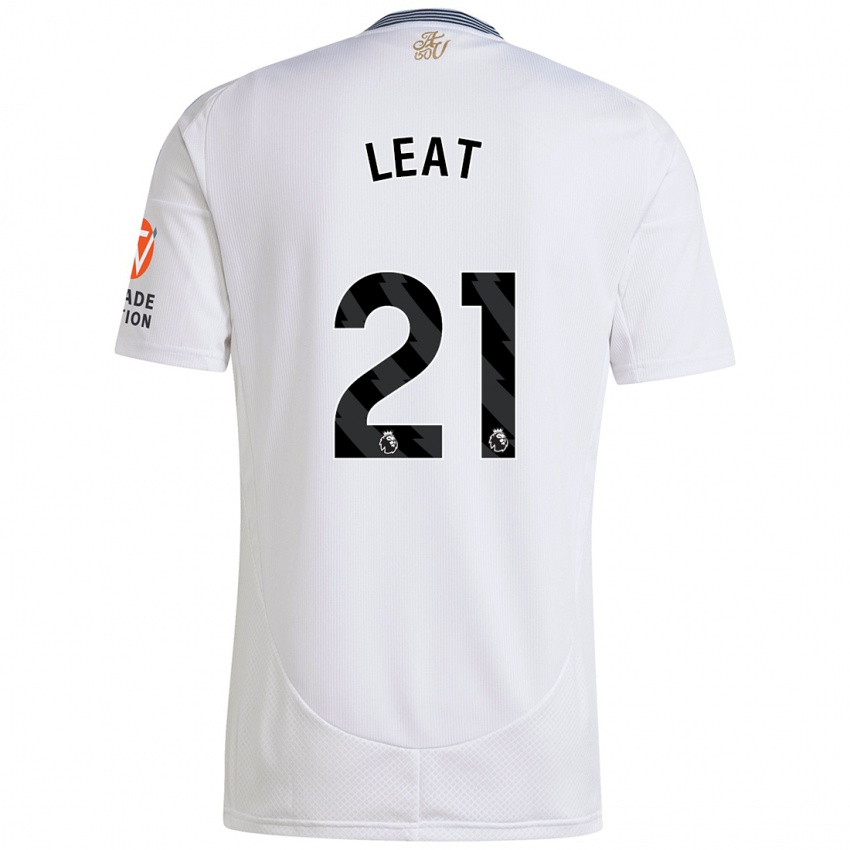 Criança Camisola Anna Leat #21 Branco Alternativa 2024/25 Camisa