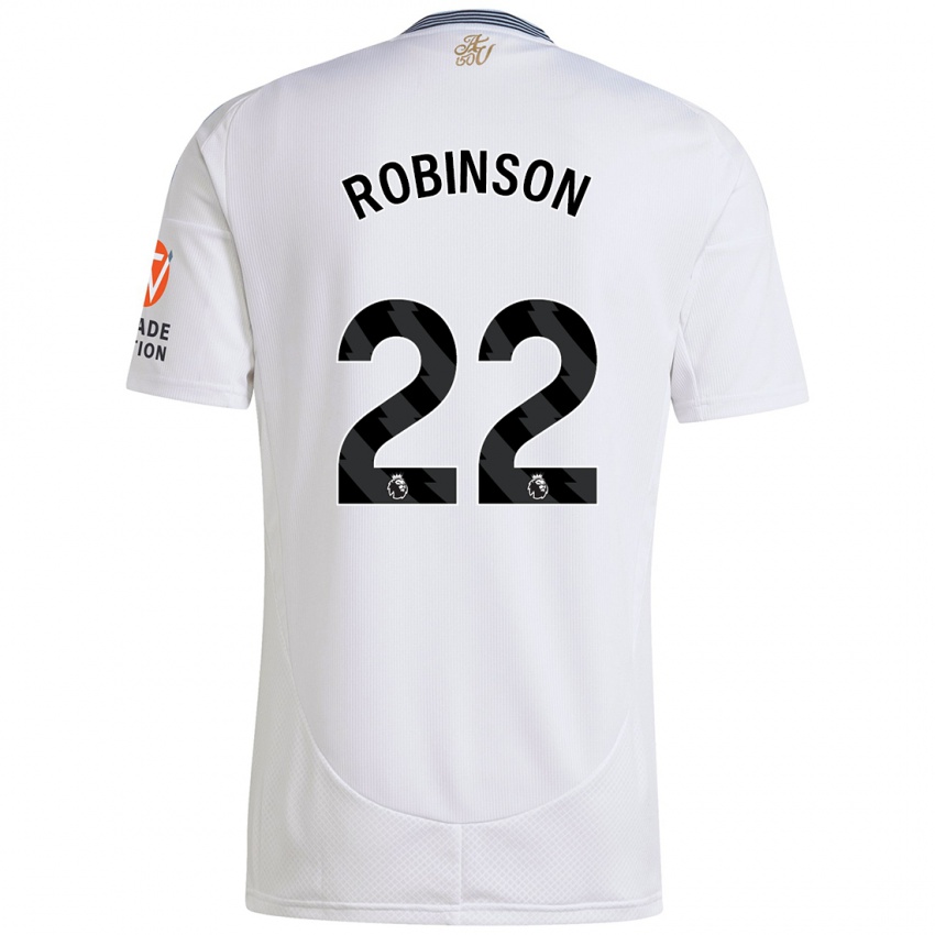 Criança Camisola Katie Robinson #22 Branco Alternativa 2024/25 Camisa