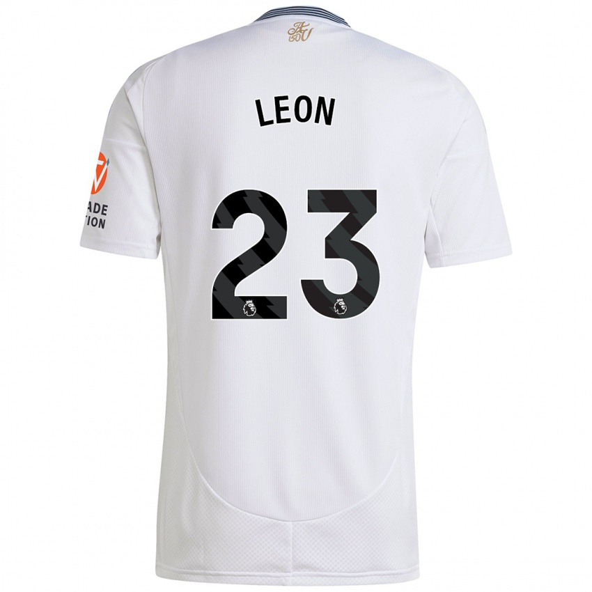 Criança Camisola Adriana Leon #23 Branco Alternativa 2024/25 Camisa