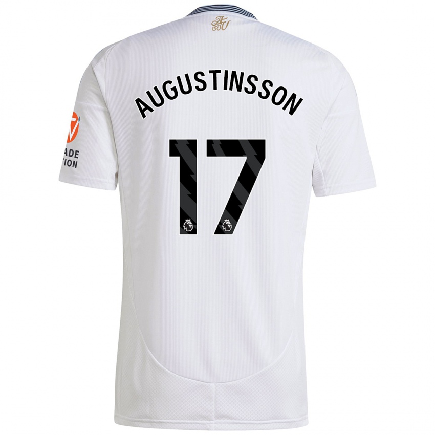 Criança Camisola Ludwig Augustinsson #17 Branco Alternativa 2024/25 Camisa