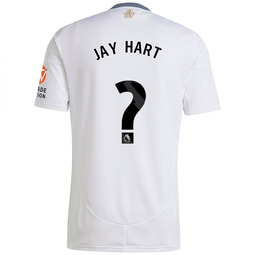 Criança Camisola Taylor Jay Hart #0 Branco Alternativa 2024/25 Camisa