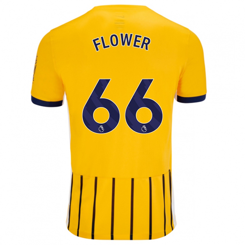 Criança Camisola Louis Flower #66 Azuis Dourados Alternativa 2024/25 Camisa