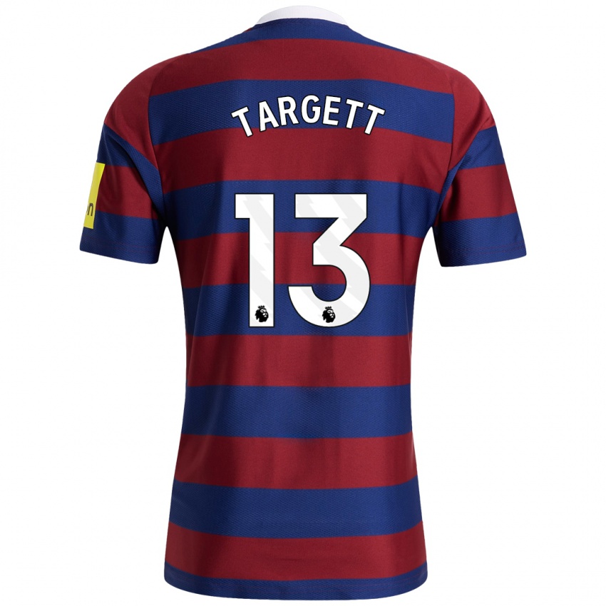 Criança Camisola Matt Targett #13 Bordeaux Azul Marinho Alternativa 2024/25 Camisa